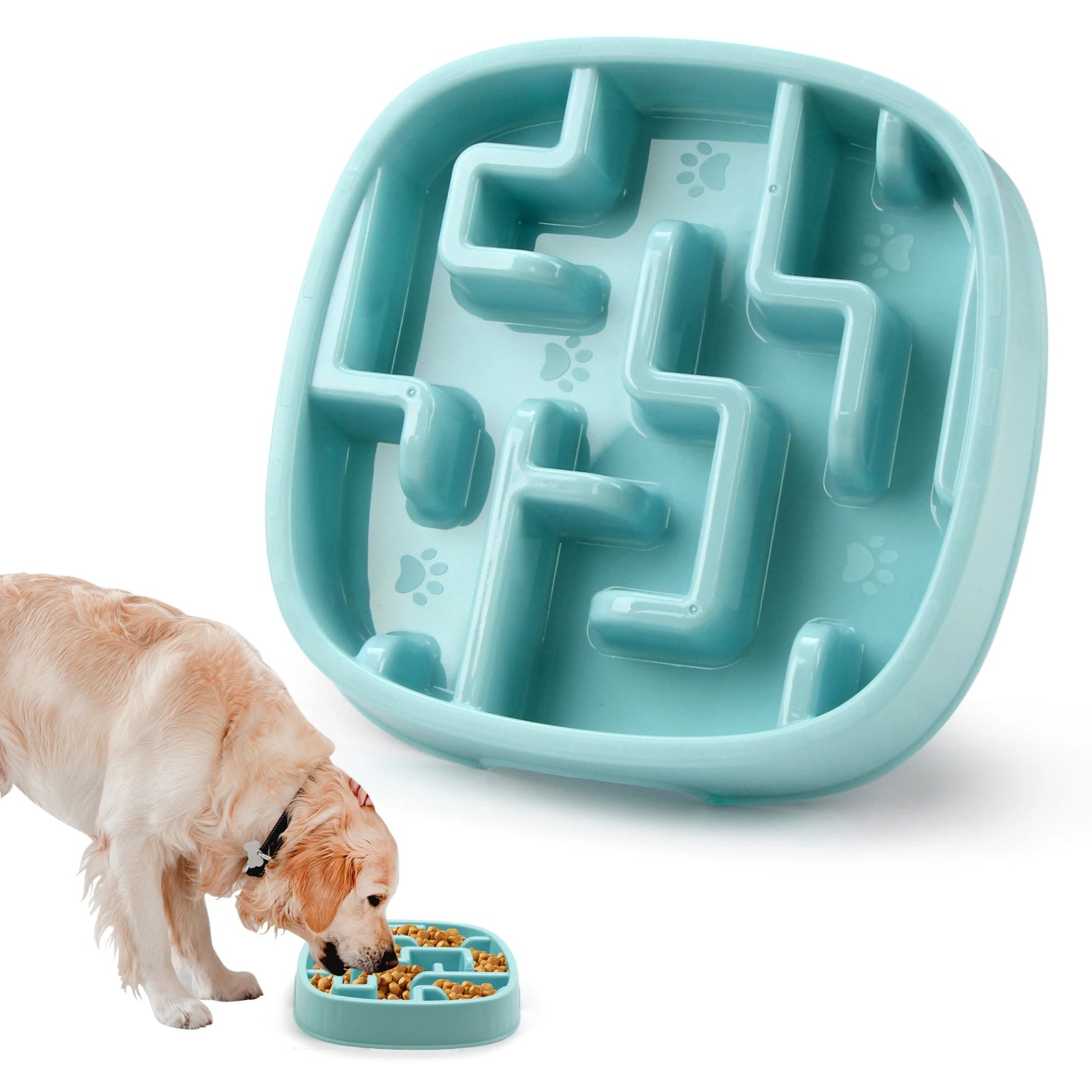 Gamelle anti-glouton pour chiens & chats